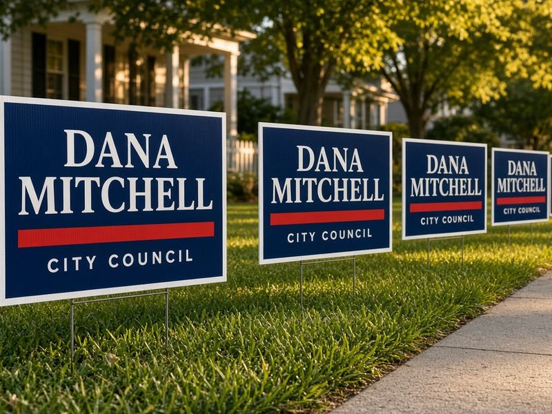 Bulk Yard Signs by Get Seen Signs